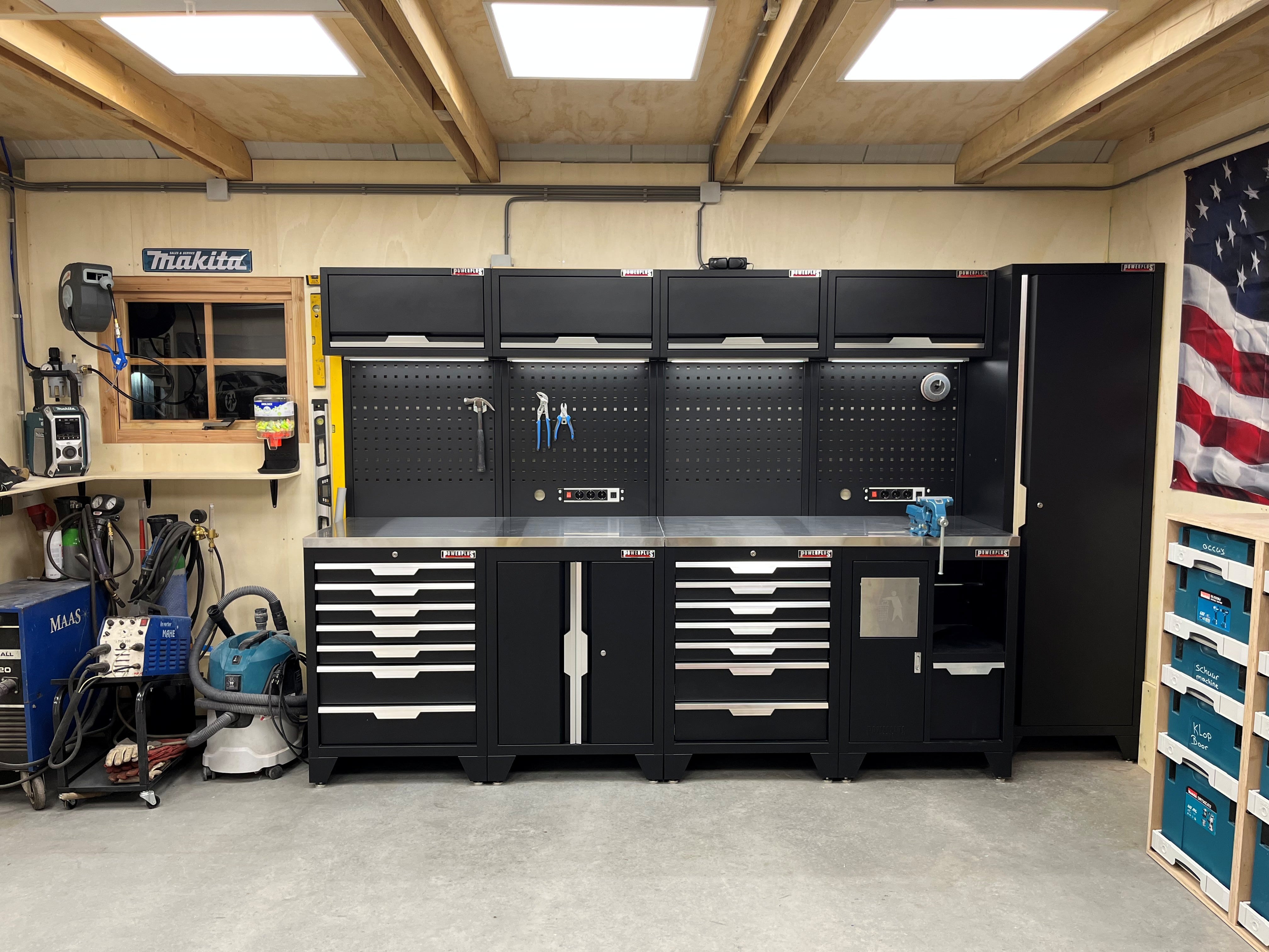 Werkplaats inrichting PPT